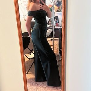 NWOT Green Teal Express Jumpsuit
